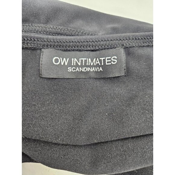 New OW Intimates Bodysuit Womens XS/4 Black Tank Sleeveless Top - Picture 5 of 7